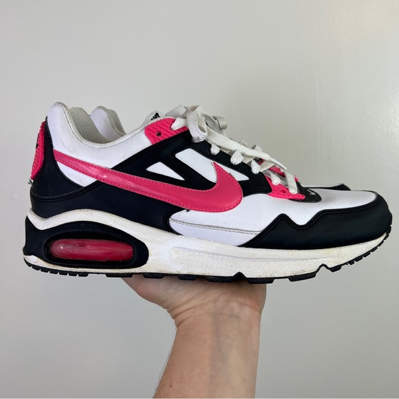 Nike Shoes - Nike Air Max Rare 2000’s Sneakers Pink Black White Style 372197-106 Size 7Y - 8